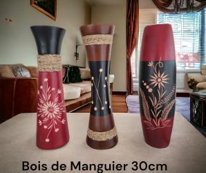VASE MANGUIER ROUGE/NOIR VASE MANGUIER ROUGE/NOIR